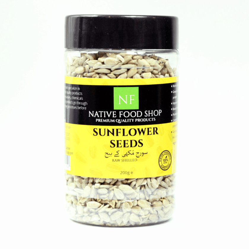 Sunflower Seeds Without Shell (Unroasted) Native Food Shop